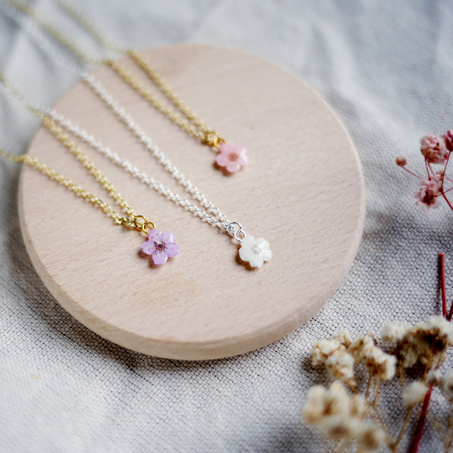 Pastel Blossom Necklace