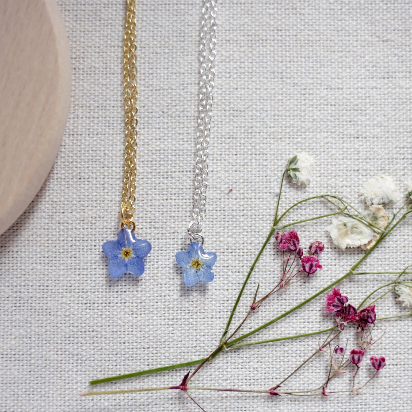 Forget Me Not Necklace