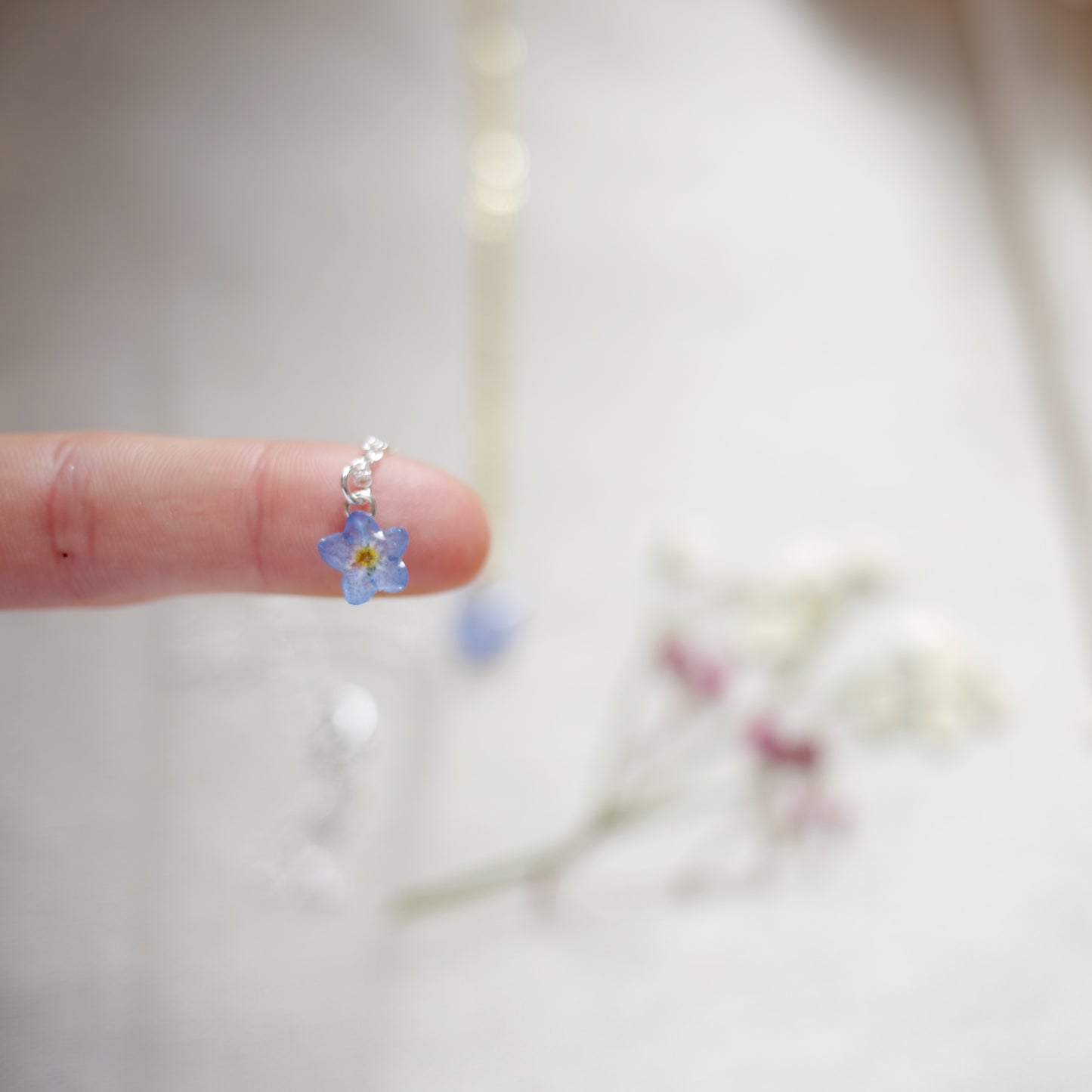 Forget Me Not Necklace