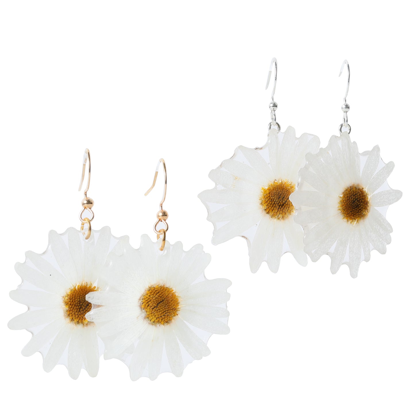 Daisy Long Petal Earrings