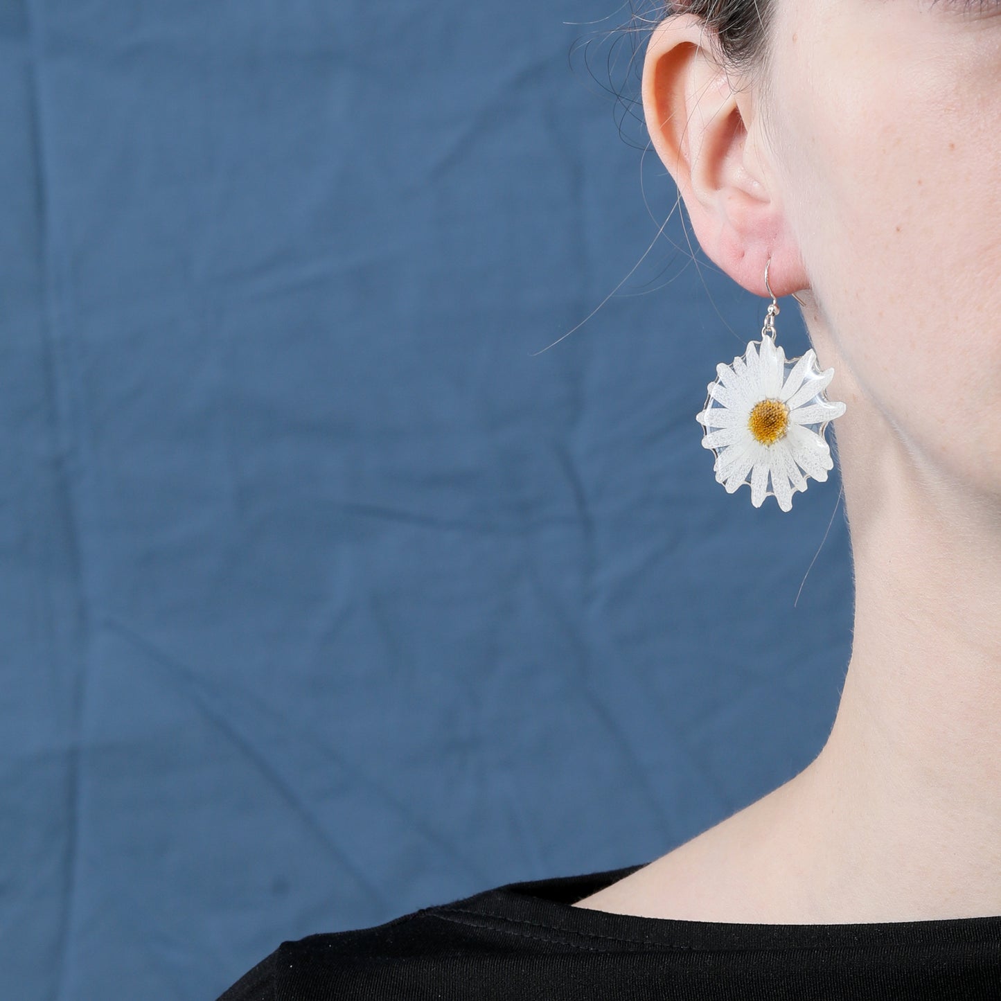 Daisy Long Petal Earrings