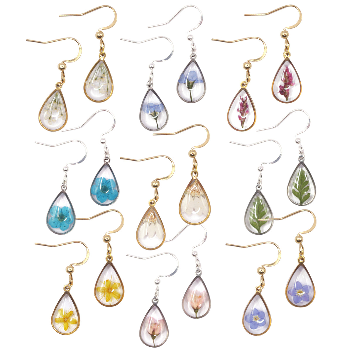 Small Teardrop Earrings