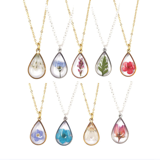 Small Teardrop Necklace