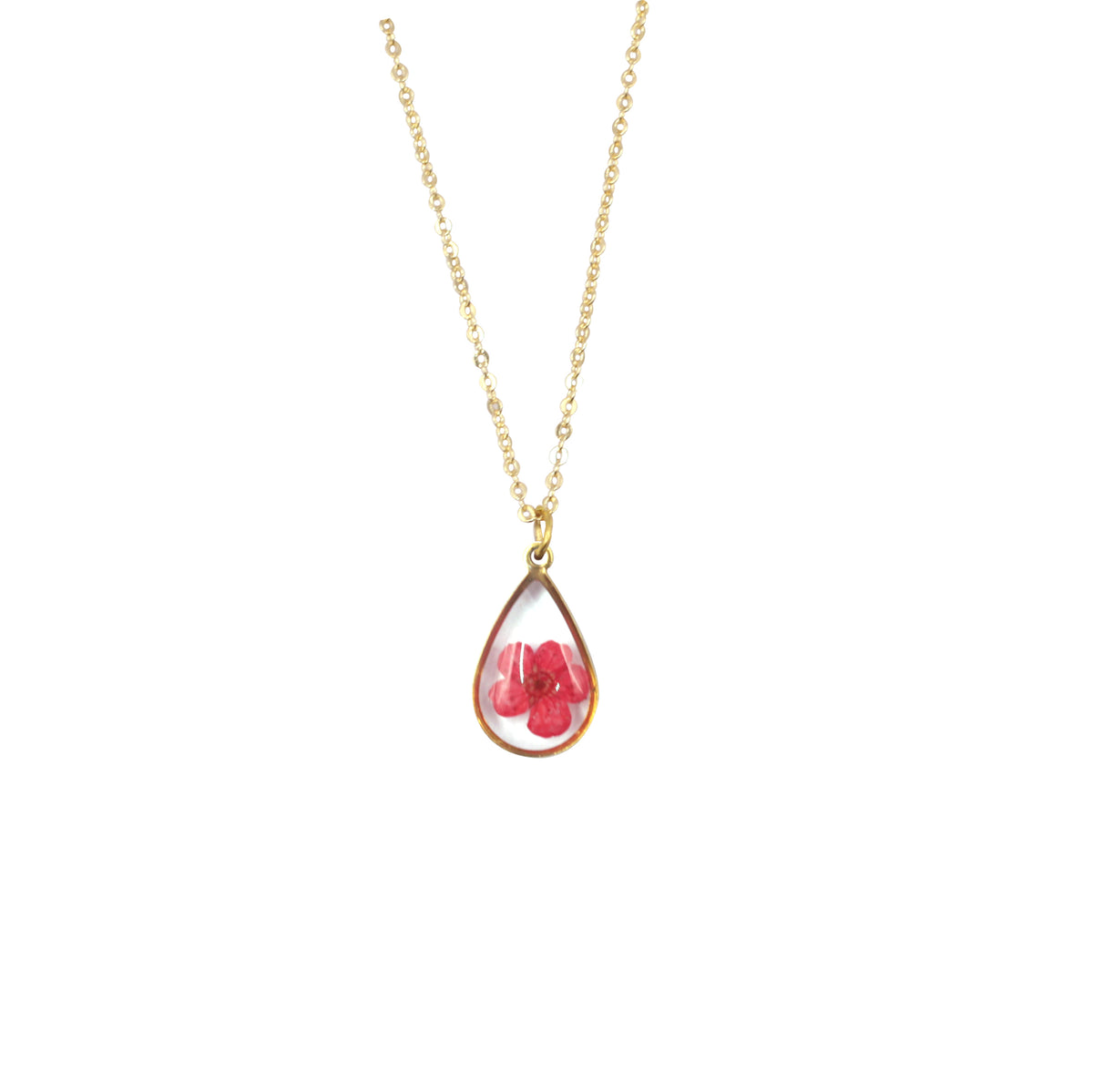Small Teardrop Necklace