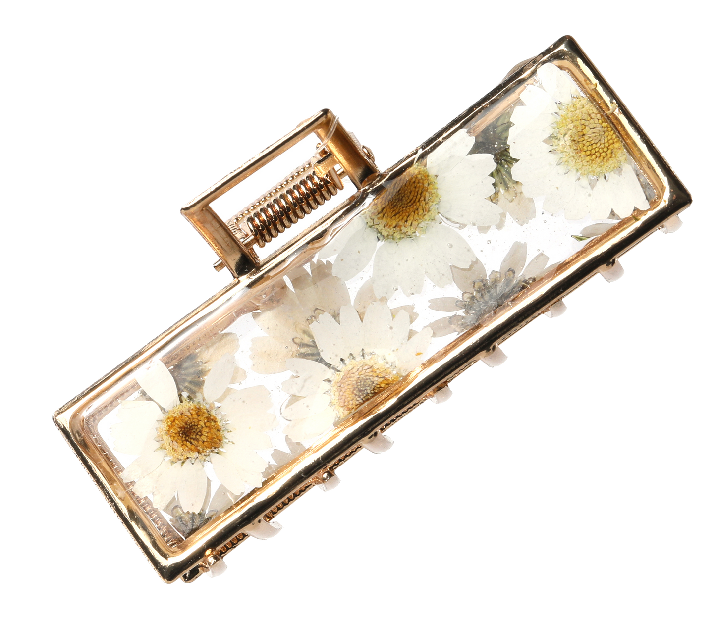 Framed Daisy Claw Clip