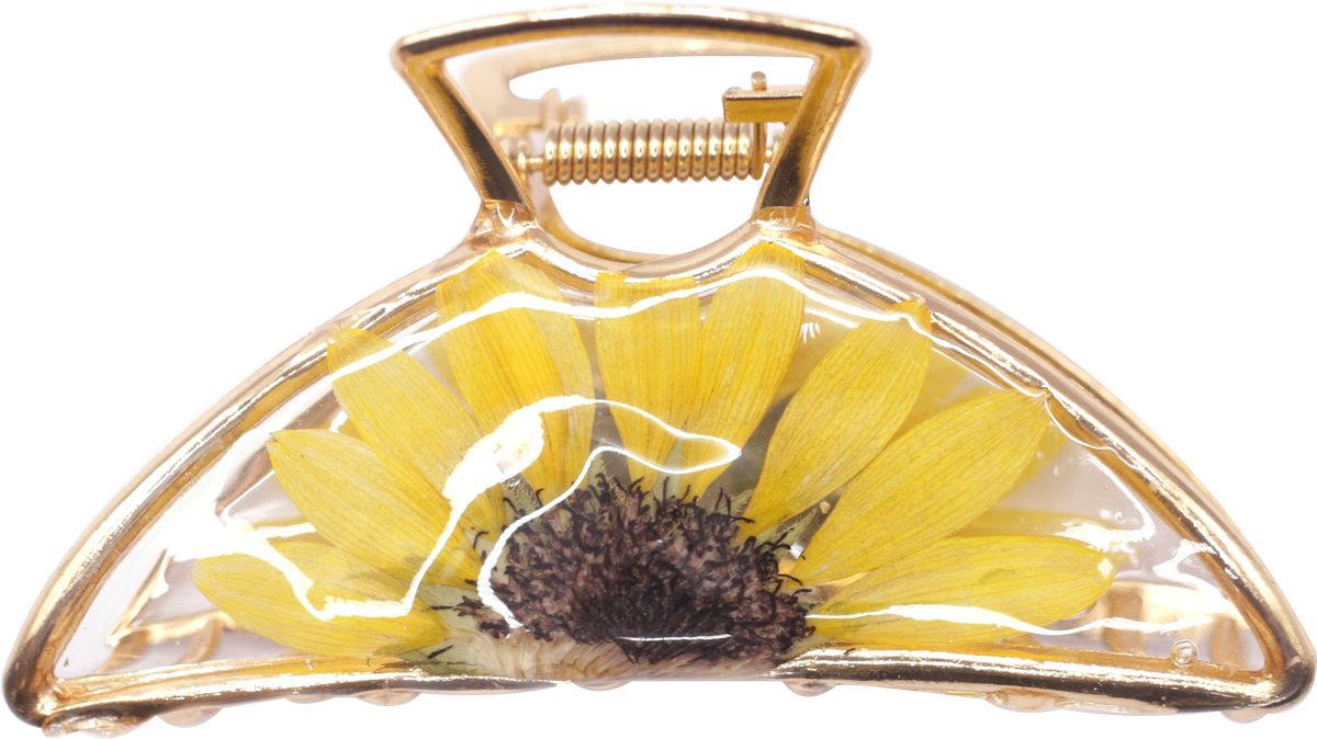 Sunflower Claw Clip