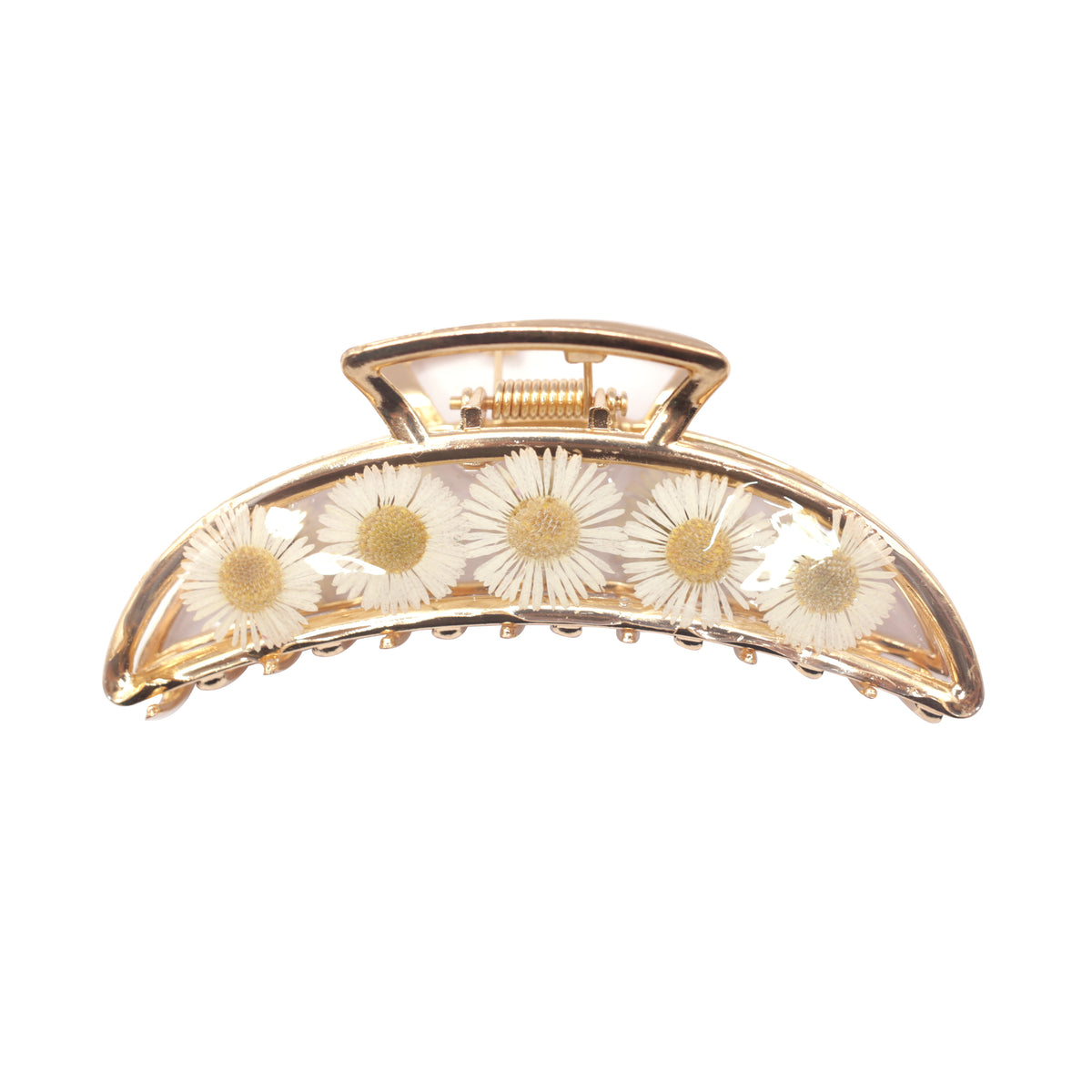 Daisy Wildflower Claw Clip