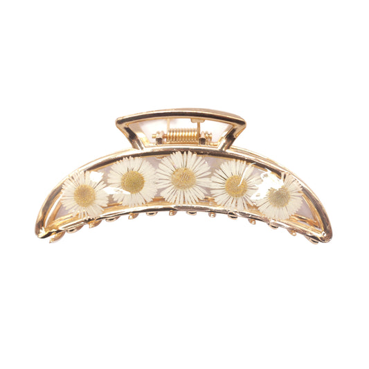 Daisy Wildflower Claw Clip