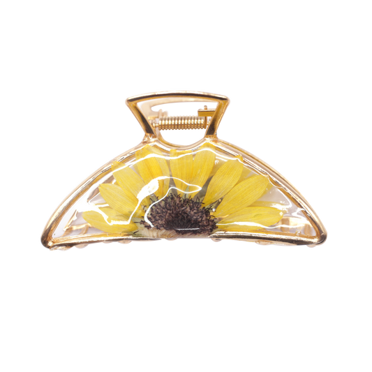 Sunflower Claw Clip