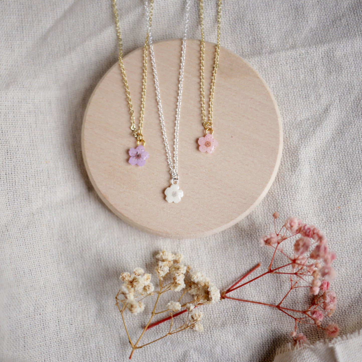 Pastel Blossom Necklace